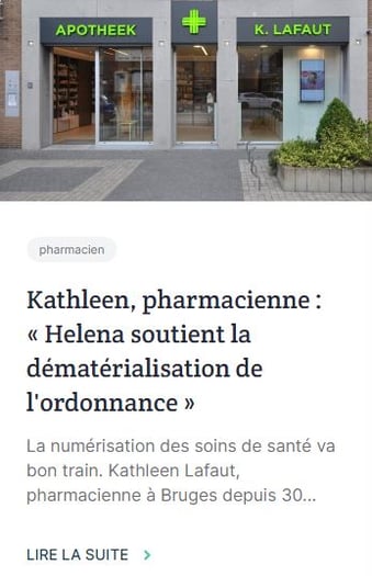 Pharmacien Kathleen Lafaut Helena